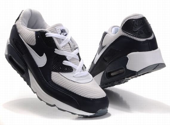 New Men'S Nike Air Max Black/White